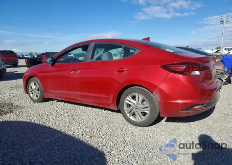 2019 Hyundai Elantra Sel из США, поврежденный, VIN KMHD84LF5KU780263